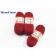 108'' 120'' 130'' Red Hockey Skate Laces Lightweight Polyester Cotton Material