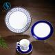 Blue Lifestyle Colorful Porcelain Plates Creative Bowl Ceramic Tableware