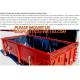 Waste Disposal Dumpster, Open Top Roll Off Drawstring Container Liners, Dumpster Liners, Facility Liners