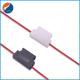 T Type 14 Gauge Wire Leaded ATO ATC Standard In-line Fuse Holder For Automotive Car Auato Blade Fuse