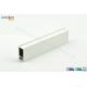 White Powder Coating Aluminium Profiles / Aluminum Structural Shapes