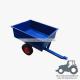 2WCART-9.9 2Wheel 9.9cubic. Utility Cart Trailers -Folding Garden Trailer with Bolted