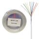 Bare Copper Wire Italy Market Stranded Conductors 2*0.22 Shielded Alarm Cable 4 Core