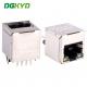 Top insertion RJ45 Ethernet Connector with internal isolation transfomer 180 degree straight insertionDGKYD511B109AC2A8D