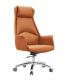Adjustable Height Leather Swivel Chair for Office Administrative Negotiation and Boss