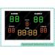 Portable LED Outdoor Indoor Football Electronic Scoreboard , Soccer Scoreboard with Timer