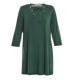 Soft Women'S Luxury Dresses , Women'S Pleated Dress With Eyelet And String Bow