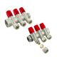 Customized Color Tools & Hardware Valves  Valves Ball Valves Brass Pex Manifold 1/2 Pex Tubing Brass Manifold Valve Underfloor Heating Brass Manifold Valve