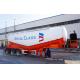 Tri axles 50 ton 60 tons Cement Trailer bulker v type or w type