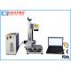 Metal Tube and Steel Cup Fiber Laser Marking Machine with 80mm Rotary Device