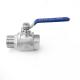 Thread Connection Manual 2PC Ball Valve with Stainless Steel Female and Male Thread