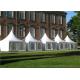 Pagoda Outdoor Party Tents 6m By 6m Water Resistant With Clear Windows