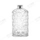 Custom Logo Acceptable Concave And Convex Glass Bottle at Direct Chinese for Decorative