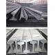 P38 P20 Heavy Steel Crane Rail for Overhead Crane , 114 MM Bottom Width