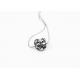 Antique Charm Fashion Jewelry Accessories Stainless Steel Flower Stamped Pandora Beads