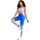 Elastic and seamlessly dyed yoga suit women's sports suit