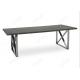 Marble Stainless Steel Frame 120*60cm Modern Dining Table