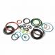 FFKM Rubber O Rings OEM/ODM Compression Molding with Good Oil Resistance 16-30 N/mm Tear Strength