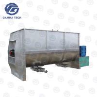 SS304 1200kg/Batch  Animal Feed Mixer Machine Ribbon Cattle Feed Mixture