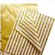 Fade Resistant Gold Kraft Gift Wrap Paper with Inkjet Printing Technology