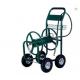 Portable Four-wheel Industrial Metal Garden Water Hose Reel Cart with Stainless Steel