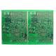 8-Layer multilayer pcb board 1.6mm Thickness FR-4 TG150 Base , green sold mask Au:2u