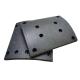 Truck Spare Parts Brake Linings For MERCEDES BENZ WVA 19582 None Asbesto