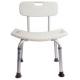 Practical Shower Aluminum Adjustable Bath Chair Comfortable For Elderly