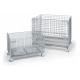 Custom Color Stackable Wire Mesh Container For Warehouse Storage