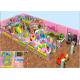 Kids Indoor Soft Blow Up Playground With Candy Theme 3 Years Warranty