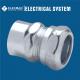 Steel EMT To Rigid Combination Compression And Threaded Couplings