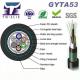 24 Cores Outdoor Fiber Optic Cable  OFC  Armoured Cable GYTA53