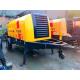 HBT6013C-5 Used Concrete Trailer Pump ISO9001 RoHS Certificated