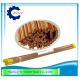 0.8x400mmL Double Holes EDM Copper Electrode Tube / Pipe For EDM Drill Machine