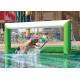Heat welding adults inflatable water polo goal with lead free 1000D pvc tarpaulin