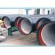 ISO 2531 Class K9 Ductile Iron Tube With External Zinc Spaying Bitumen Coating