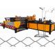 Double Wire Chain Link Fence Making Machine With Advanced Technology Low Noise