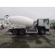 Sinotruk Howo 6X4 9 m3 Concrete Mixer Truck With German ZF Steering