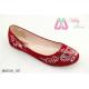 Fashion Material Ladies Wholesale China Flat Shoes(ML0516_107)
