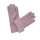 High quality pink leather gloves