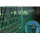 Square Post Welded Double Wire Mesh Fencing For Road