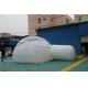 Inflatable bubble Igloo Tent , half clear inflatable lawn tent , bubble camping tent