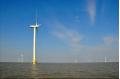 China Longyuan Power Succeeded in Completing and Launching First Intertidal Trial Wind Farm of the World