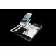 COMER alarm acrylic display devices plastic cellphone desktop stands Smart phone holder with acrylic base