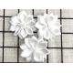 Christmas Handmade Ribbon Flowers For DIY Accessories / Hanging Ornaments