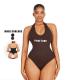 HEXIN Dropshipping Sexy One Piece Breathable Slimming Ladies Bodysuit Shapewear 2023
