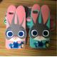 Personalized Zootopia 3D Rabbit Judy Silicone Cell Phone Case For Iphone 6/ Iphone 6S , Best Ladies Girls Gift