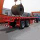 Double Fuwa Axle 40Tons Bogie 40 FT Container Chassis