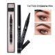 Sweatproof Eyebrow Pencil With Micro Fork Tip Applicator Natural Looking