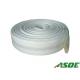 PVC Lined Fire Resistant Water Hose Single Jacket Plain Weave Customized Length